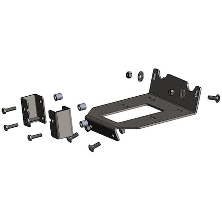 Bulldog Winch Mount, Polaris RZR XC 15187